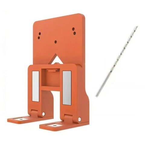 Cabinet Door Hinge Spacer 2.6mm Alignment Tool With Twist Drill Bit For Quick Install And Precise Positioning Magnetic Easy Setup