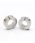 Kickass 304 Stainless Steel Separable Shaft Collar Heavy Duty Mechanical Stops Spacers Precision Placement Fixed Ring Solid Durable Build Corrosion Proof Construction Ideal For Industrial Applications You Can Trust Completely Today, two-piece collar clamps