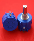 10K Ohm 2W Wirewound Multi Turn Potentiometer With 10 Turn Dial Counting Rotary Knob 6mm Shaft Adjustable Precision Potentiometer