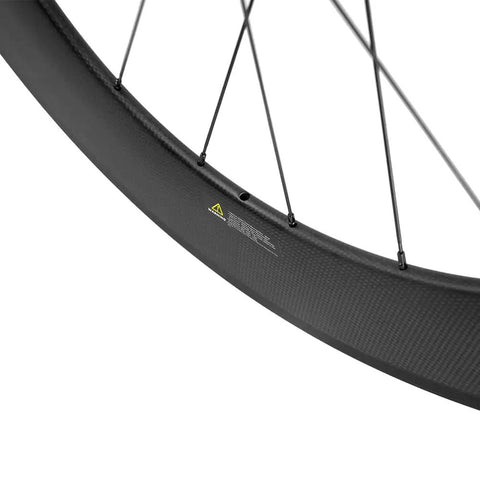 Fixed Gear 700C Carbon Fiber Clincher Wheel, 88mm Rear Only, ultra lightweight aero build with visible spokes and textured rim