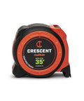 35Ft ControlTouch Nite Eye Tape Measure With Anti-Pinch Finger Brake, Quick Read Fractional Markings, And High Contrast XL Blade