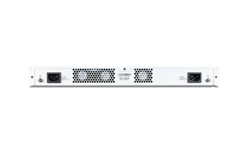 Back view of the Beast Mode Network Security Appliance and Next Generation Firewall showing ports for connectivity.