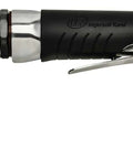 Side view of Air Nibbler With Angled Head 4200 SPM Front Exhaust Cuts Up To 18 Gauge Steel Aluminum Or Plastic Ergonomic Grip Reduces Vibration