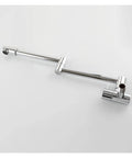 GAZOGJ Faucet, Brass Kitchen Faucet Tap Wall Mount Single Cold Single Hole Mixer Rotate Fold Faucet Chrome,1-I, chrome flexible faucet extender