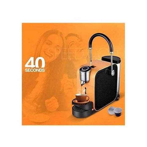 Fully Automatic Espresso Machine With Smart Digital Controls And Silky Milk Frothing Technology For On Point Cappuccinos No Sweat Quick Heating Everyday Home Barista Experience brewing espresso with coffee cup.