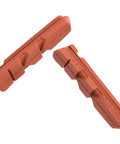 Road Bike Brake Pads Salmon Compound For All Weather Braking Power, Dura Ace Ultegra Compatible Refills, Pro Grade Pad Replacements