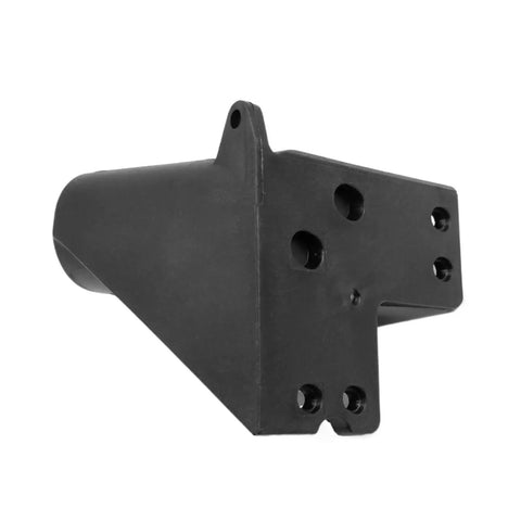 Professional Grade Anti Loose Tripod Fastener Swap Kit For DJI Agras T50 Agricultural Drones, black mounting bracket side view.