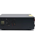 Side view of Beefy 13.8V 30A DC Power Supply For Radios With Cigarette Plug Regulated Switching Unit Delivers Stable Output And Quiet Operation