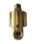 Brass 360 Degree Rotary Joint Union DN65 2.5 Inch Right Thread, Rugged High-Durability Swivel Connector For Tight Spots, Smooth Low-Resistance 360 Rotation Performance. brass swivel joint with right-thread top