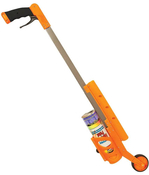 34 Inch Inverted Marking Paint Applicator With Trigger Grip For Fast High Volume Line Marking Ergonomic Handheld Marker, side view