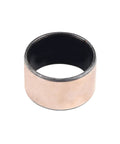 Heavy Duty 30mm Sleeve Bearing 34mm Od X 20mm Length Oilless Bushing Bronze Core For Machines close-up view of the bushing.