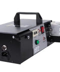 No Sweat 220V Electric Crimping Machine With Easy Swap Die Sets Wire Terminal Crimper Tool side view showing controls and handle.
