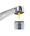 Installation of Dual Thread Water Saving 1.5 GPM Aerator In Chrome Fits 15/16 Inch 27M Or 55/64 Inch 27F