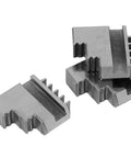 Heavy Duty 3 Piece Outside Lathe Chuck Set Featuring Self Centering Mini External Jaws, metal parts for custom fabrication.