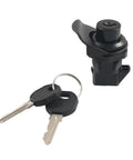 Rugged Nylon Push Button Latches For Truck Storage And Electrical Enclosures With Low Profile Locking Mechanism Built To Withstand Humidity