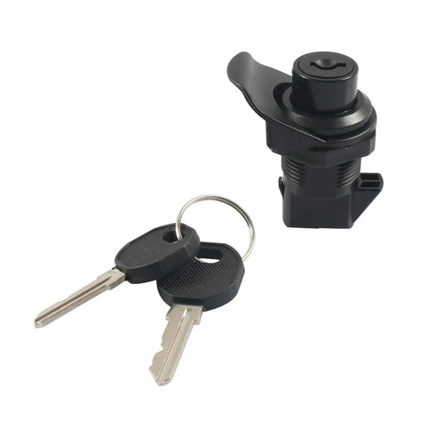 Rugged Nylon Push Button Latches For Truck Storage And Electrical Enclosures With Low Profile Locking Mechanism Built To Withstand Humidity