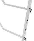Heavy Duty 4 Tier Steel Lumber Storage Rack Height Adjustable Cantilever Organizer Shelf For Garage Workshop Silver Pipe Holder details.
