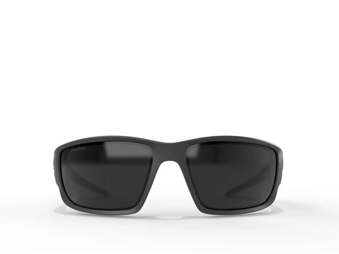 Kazbek Torque Polarized Anti Fog Vapor Shield Safety Glasses With Smoke Lens Built Tough Military Grade UV 400 Anti Scratch