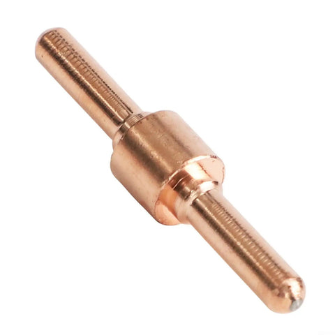 Close-up of a copper electrode from 60 Piece Plasma Cutter Consumables Kit for PT 31 and LG 40 Torches
