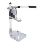 Heavy Duty Bench Drill Stand With Cast Iron Base For Universal Power Tools featuring aluminum alloy clamp and steel column.