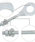 15mm Chain Tensioner Adjuster Bolt On Upgrade For Predator 212cc 196cc 6.5HP Mini Bike, close-up of bolt and washers