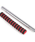 Ultra Precision Dumbbell Connecting Rod For Home Gym Steel Barbell Connector shown with grip detail.