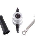 Heavy Duty Sheet Metal Nibbler Cutter With Double Head Design Pro Grade Drill Powered Nibbler Tool Kit components view