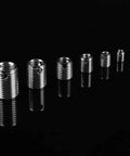 58Pcs Self Tapping Thread Inserts Set Stainless Steel Inner Thread Inserts Kit To Beef Up Fasteners And Helical Screws Durable Vibration Proof High Hardness Long Lasting Easy To Install Reinforcement For Repair Projects stainless steel inserts