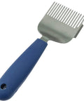Uncapping Fork For Beekeeping, Stainless Steel Honey Fork Shovel Tool With Plastic Handle, Pro Grade And Durable - Close-up View