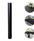Gotta Have This Slick Black Peel And Stick Vinyl Wrap For Kitchen Countertops And Walls on roll, ideal for easy installation and versatile use.