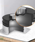 Heavy Duty Air Spring Vibration Isolator Silences Low Frequency Jitter For Cmm Machines And Lab Benches cross-section view highlighting rubber bladder and metal base.