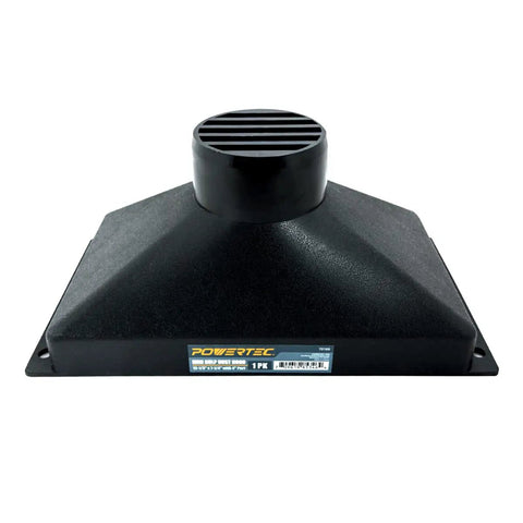 Mini Gulp Dust Hood Collector with Four Inch Dust Port for Woodworking Dust Collection Hoses ABS Plastic Fitting