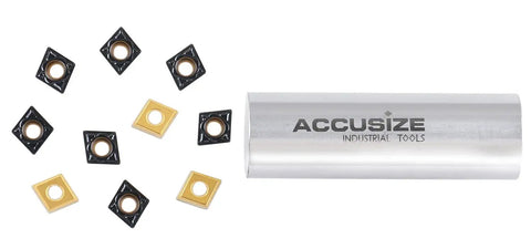 CCMT 21.51 MD Carbide Insert With CVD Coating For Steel Machining alongside Accusize tube