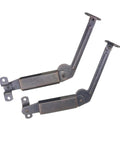 2 Piece Antique Copper Safety Spring Supports For Cabinets And Furniture Easy To Install Spring Arm Hardware for safe latching