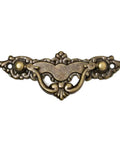 Antique Bronze Ring Drawer Pulls Four Pack Vintage Vibe Decorative Cabinet Handles With Screws Zinc Alloy Hardware
