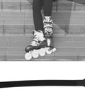 Inline Skate Replacement Straps For Roller Skates Easy To Install And Tighten Belt Fits Most Skating Shoes PVC Durable Strap