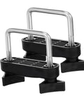 Heavy Duty Roof Rack Clamps For Quick Cargo Carrier Mounts With Noise Reduction Design, Universal Fit, Pack of 2