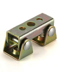 Slick V Shape Welding Magnet With Adjustable F Clamp Grip No Fuss Mount For Doors Toolboxes Windows Or Furniture Assembly lightweight fixture for securing metal.