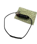 Pro Level Digital Laser Sensor With M8 Connector on bubble wrap, featuring green CMOS beam for millimeter accuracy.
