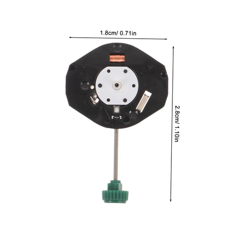 Compact black 6 Piece Sl68 Quartz Watch Movement Replacement Kit For Repair Pros Pro Grade Accurate Timekeeping Mechanism With No Date