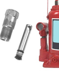 Vertical Hydraulic Jack Oil Pump Repair Kit With 55mm Piston Plunger And Cylinder Seal, Metal Construction, Complete Replacement Set