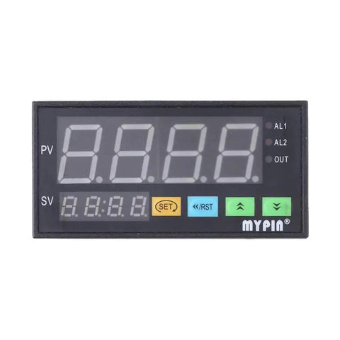 Weighing Controller Load Cell Indicator With Two Relay Outputs Four Digit Dialed In Nixie Tube Style LED Display For High Precision Weight Control And Auto Accumulation Mean Works With Various Pressure And Weight Sensors front view
