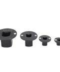 Heavy Duty Low Impact Socket Adapter Kit For Mechanics 4 Pieces Chrome Vanadium Steel Set With Magnetic Design To Tackle Hard Reach Bolts And Master Tough Jobs In Tight Confined Spaces Effortlessly, 4 adapter sizes