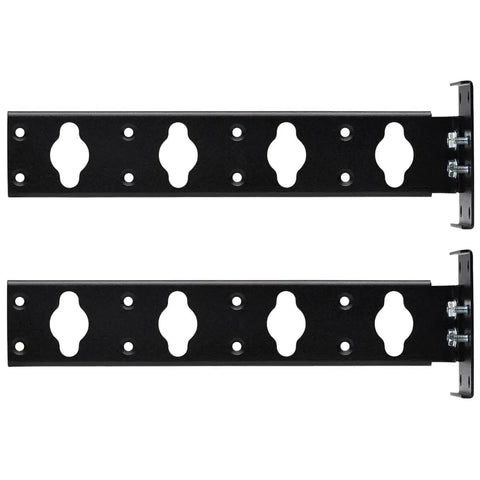 Built Tough Heavy Duty Vertical Zero U Pdu Rack Mount Bracket Solid Steel Support For Servers Cable Managers fits two post four frame
