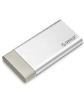 Turn Your Spare mSATA Drive Into a Pocket USB 3.0 SSD With No Cable Required, sleek silver enclosure with branding