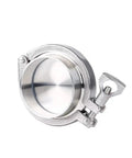 Top Shelf 304 Stainless Steel Ferrule Kit With Tri Clamp Pipe End Cap And Silicone Gasket For Dairy Food Processing Quick Fit Setup Durable Rugged Gear, 304 stainless steel tri clamp ferrule end cap