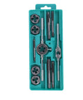 Heavy Duty 12 Piece Tap And Die Set For M6 To M12 Made From Tough Alloy Steel Pro Grade Hand Tool Kit For Precise Threading And Quick Repairs