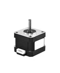 2 Phase 1A 34mN.m NEMA 17 Stepper Motor 1.8 Degree 42x42mm Frame For 3D Printers CNC Machines Engraving And Automation With 4 Wire DC 3.4V Holding Torque 34mN.m Driver Compatible, front view
