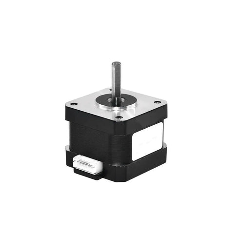 2 Phase 1A 34mN.m NEMA 17 Stepper Motor 1.8 Degree 42x42mm Frame For 3D Printers CNC Machines Engraving And Automation With 4 Wire DC 3.4V Holding Torque 34mN.m Driver Compatible, front view