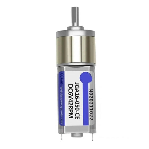 Dc 6v 12v Reversible Gear Motor Rolling Smooth As Butter Delivering Consistent Torque From Twelve To Nine Two Three RPM compact motor design.